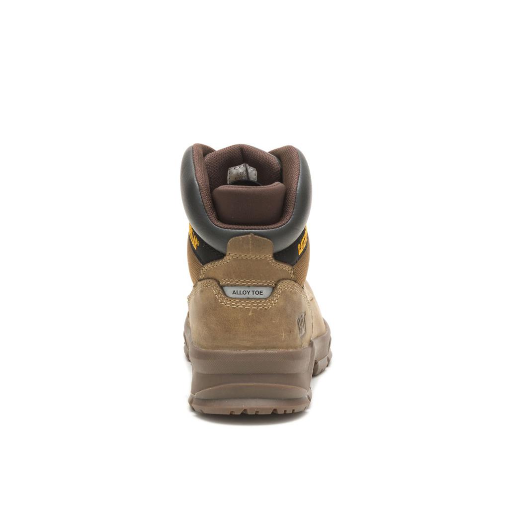 Kozaki Robocze Caterpillar Mobilize Alloy Toe Męskie Khaki | AXGME-3589