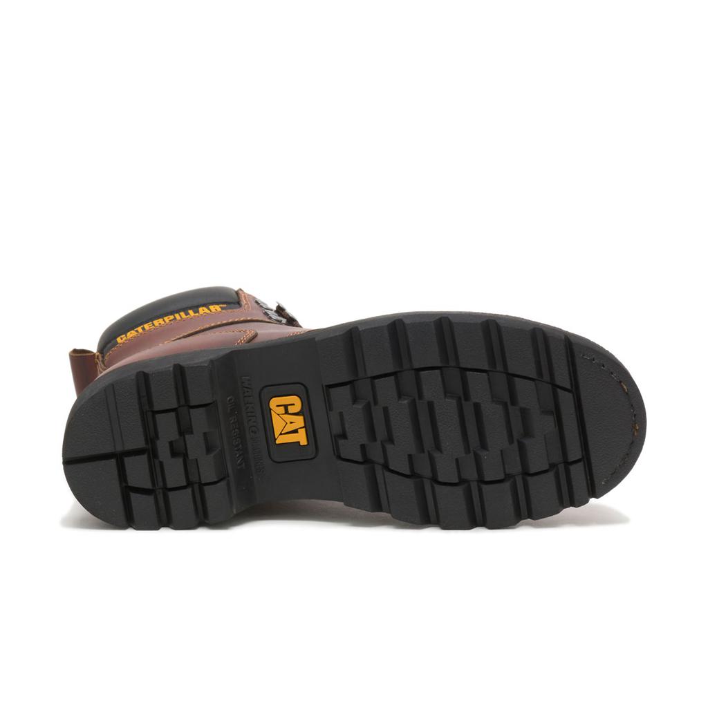 Kozaki Robocze Caterpillar Second Shift Steel Toe Męskie Brązowe | GLNAT-0631