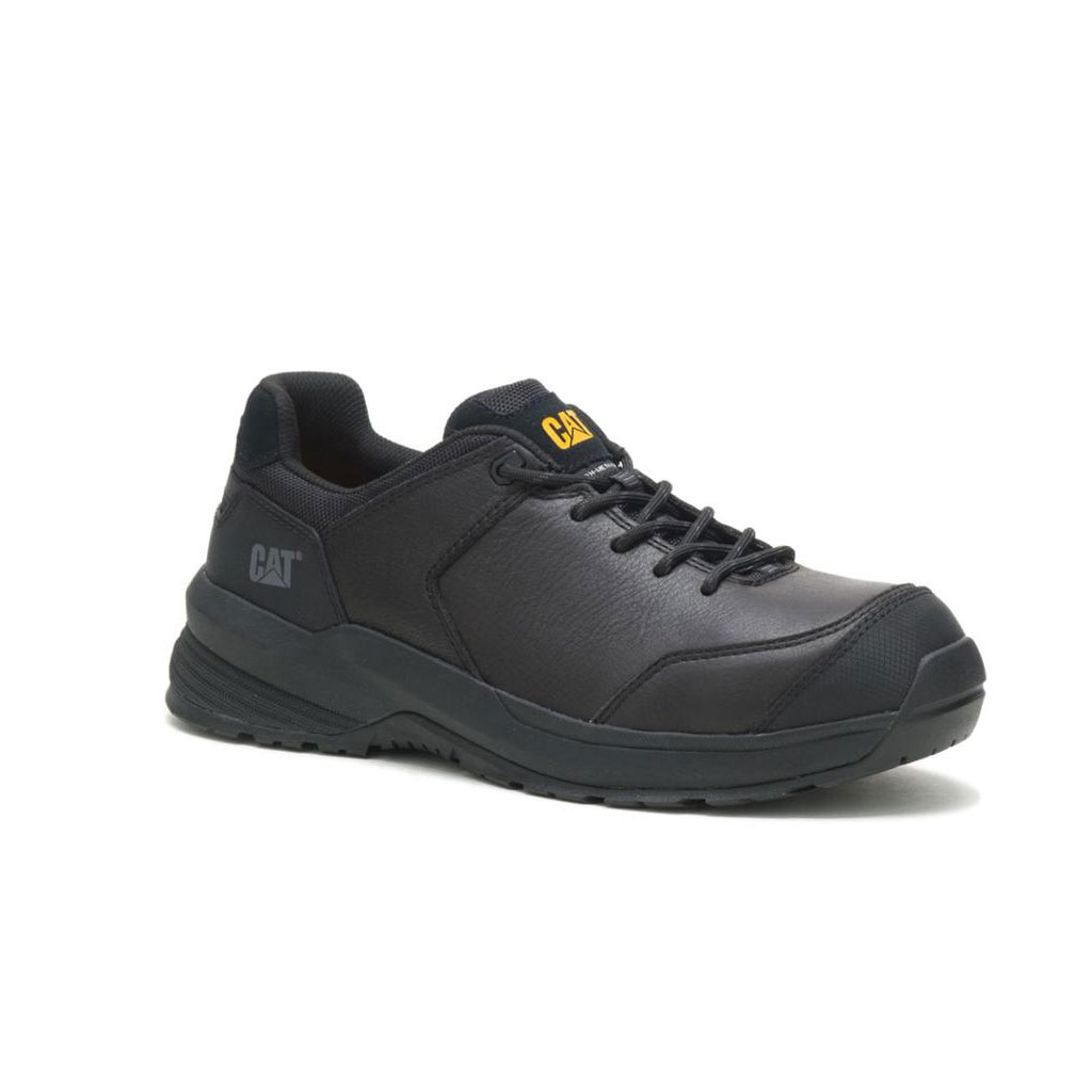 Kozaki Robocze Caterpillar Streamline 2.0 Leather Composite Toe Męskie Czarne | TNYRX-3914