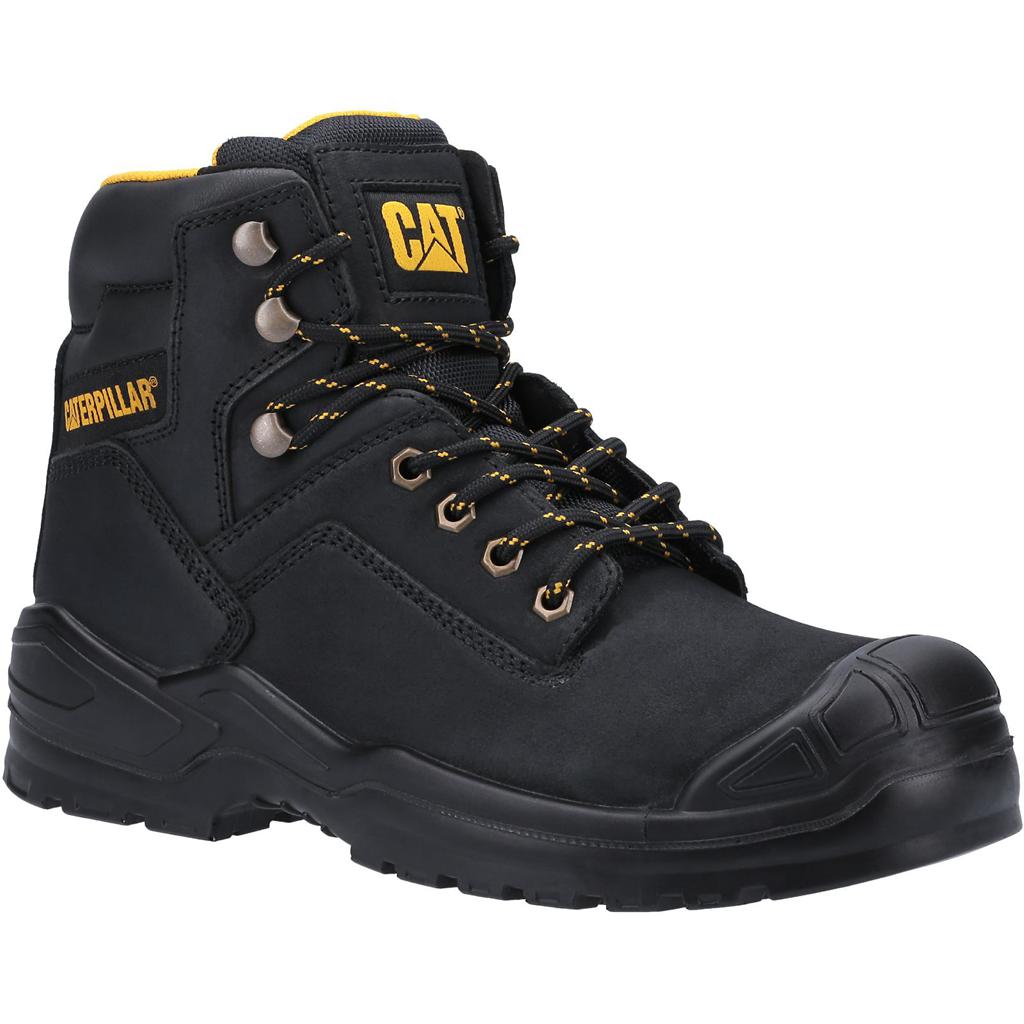 Kozaki Robocze Caterpillar Striver Bump Steel Toe S3 Src Męskie Czarne | NGJBM-4365