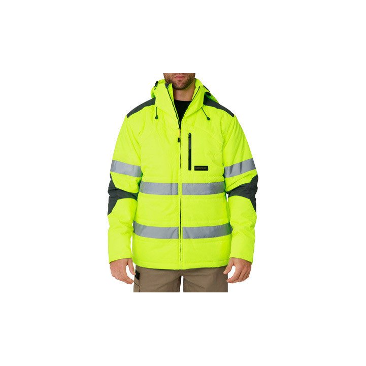 Kurtka Caterpillar Hi Vis Boreas Taped Damskie Żółte | JLRAG-0169