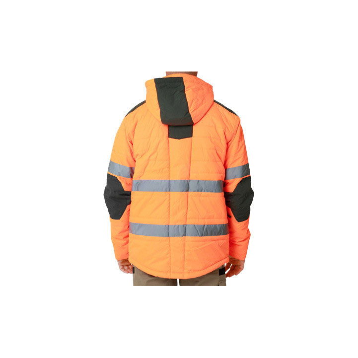 Kurtka Caterpillar Hi Vis Boreas Taped Damskie Pomarańczowe | KDGYR-1852