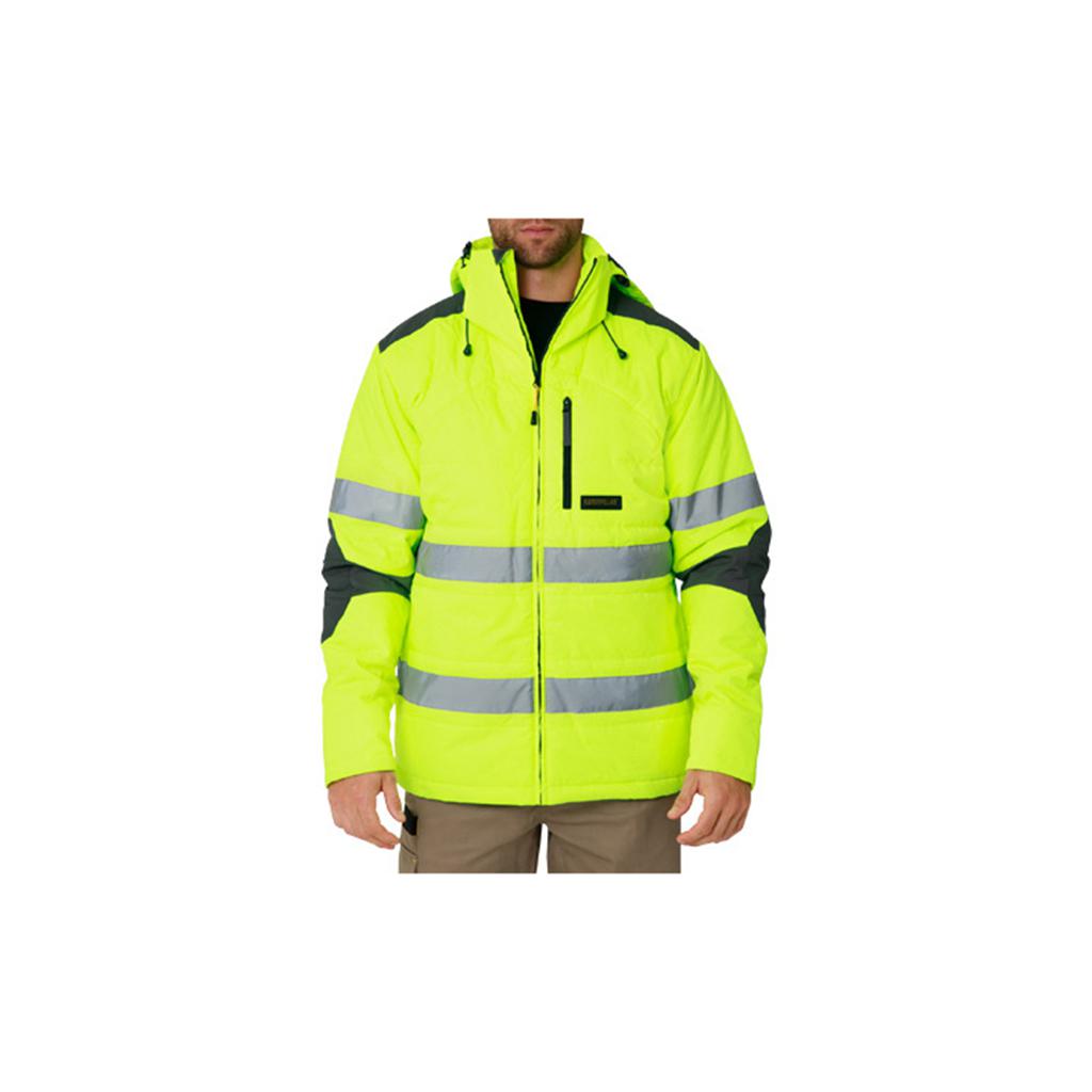 Kurtka Caterpillar Hi Vis Boreas Taped Męskie Żółte | ACKWG-3678