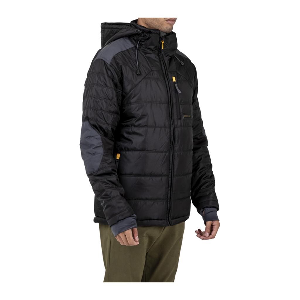 Kurtka Caterpillar Triton Insulated Puffer Męskie Czarne | YWOEJ-6908