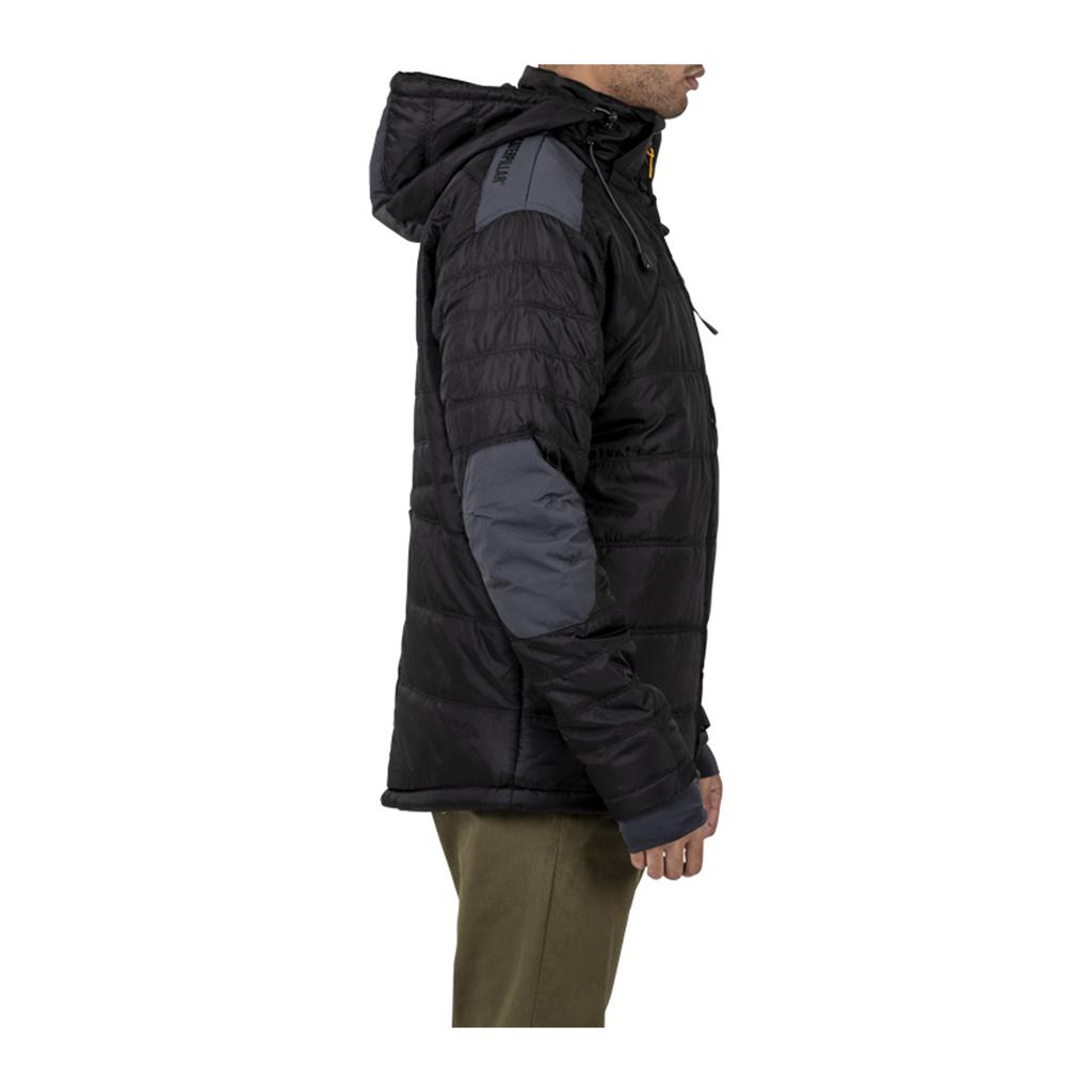 Kurtka Caterpillar Triton Insulated Puffer Męskie Czarne | YWOEJ-6908