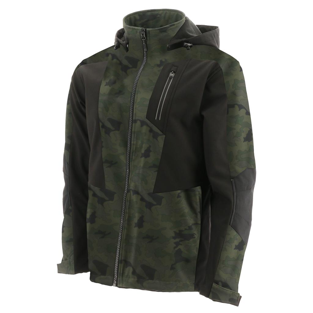 Kurtka Caterpillar Triton Soft Shell Męskie Camo | NTEGV-9458