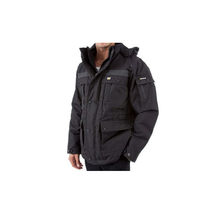 Parka Caterpillar Heavy Insulated Damskie Czarne | VDMHK-0851