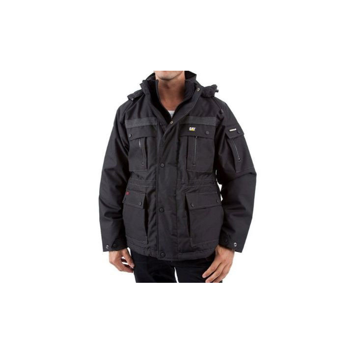 Parka Caterpillar Heavy Insulated Damskie Czarne | VDMHK-0851