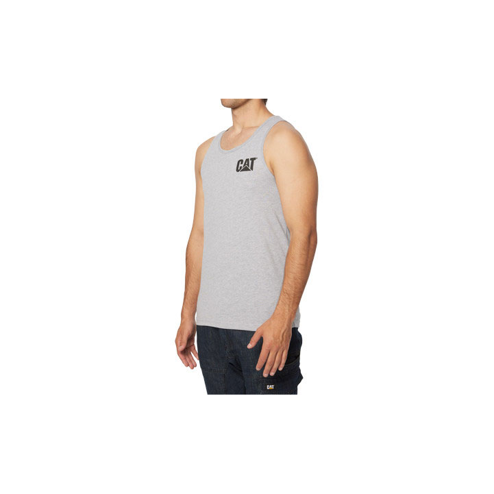 Singlet Caterpillar Trademark Damskie Szare | XHUKR-9657