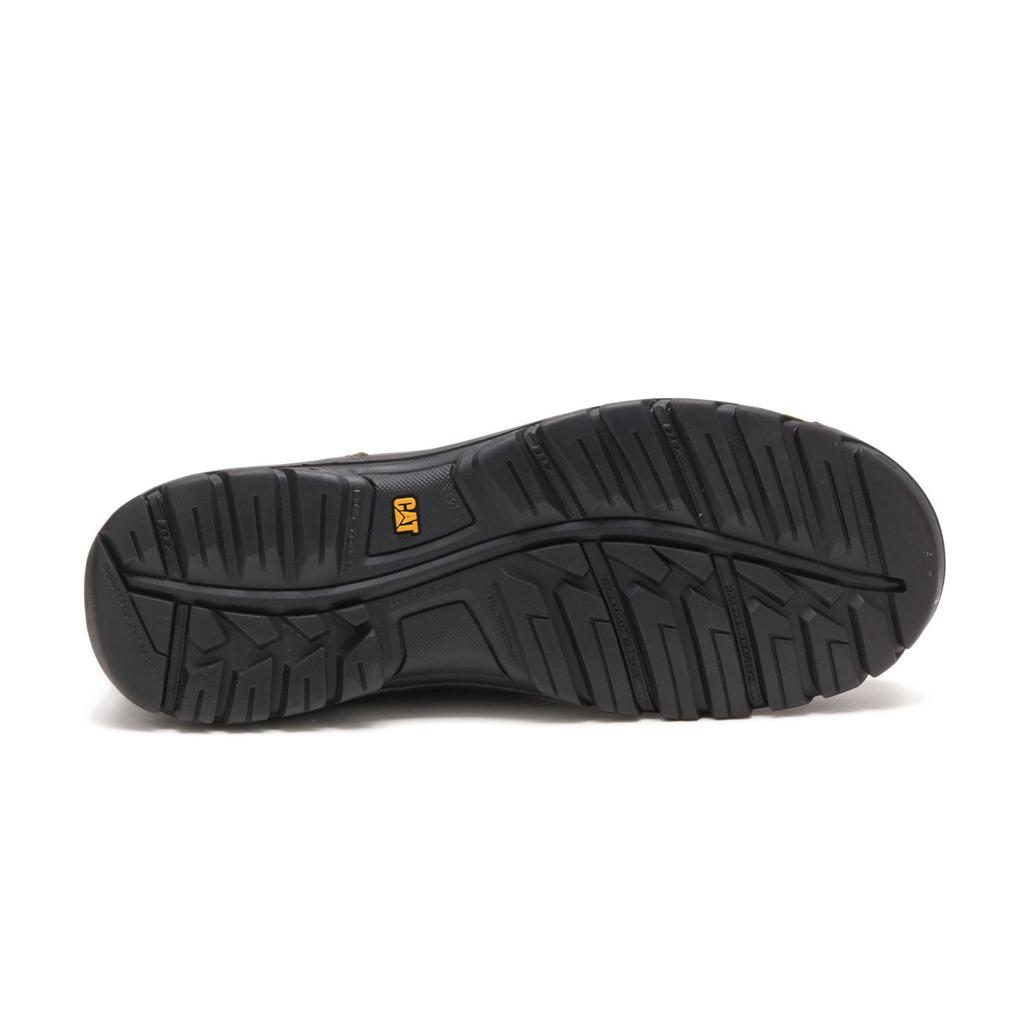 Slip On Caterpillar Outline Slip-on Steel Toe Męskie Brązowe | MPOVX-3689