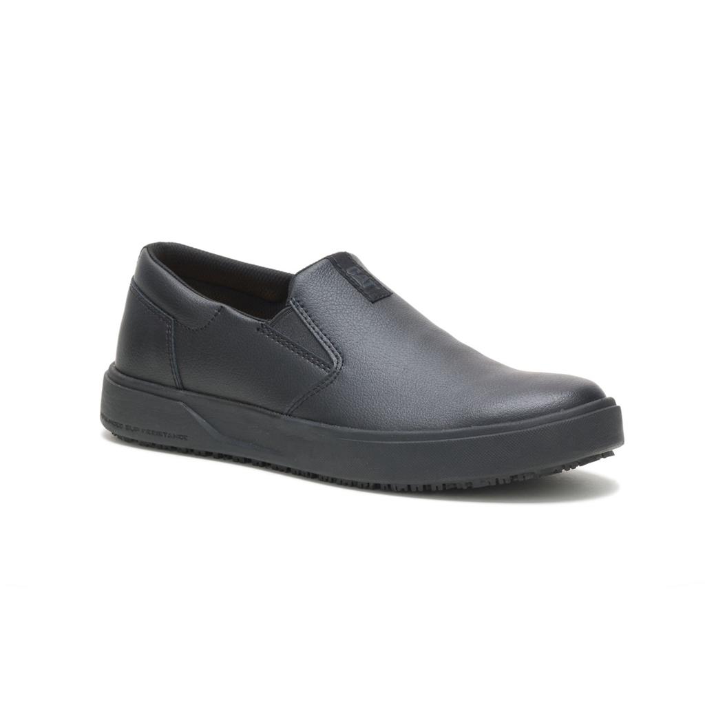 Slip On Caterpillar Prorush Sr+ Slip-on Męskie Czarne | NOZCS-7590