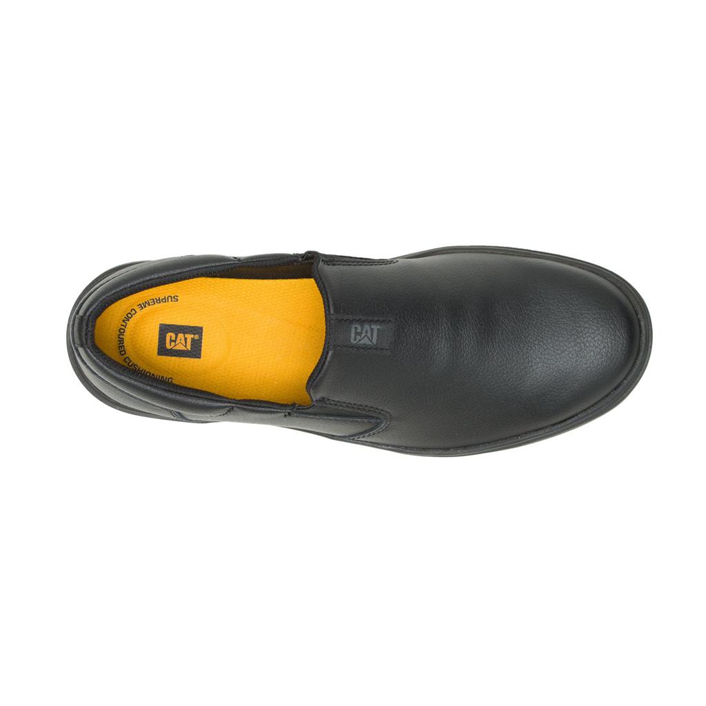 Slip On Caterpillar Prorush Sr+ Slip-on Męskie Czarne | NOZCS-7590