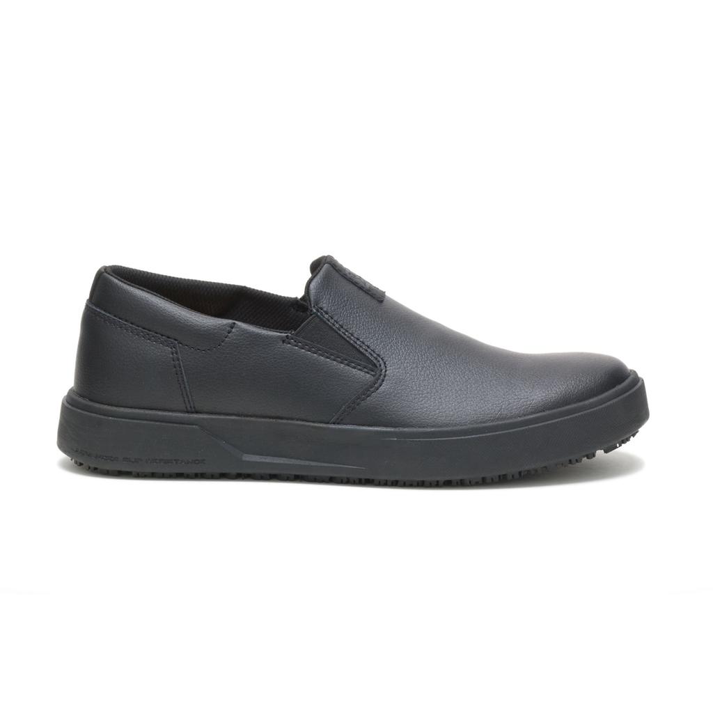 Slip On Caterpillar Prorush Sr+ Slip-on Męskie Czarne | NOZCS-7590