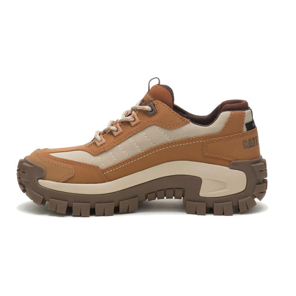 Slip Resistant Footwear Caterpillar Invader Steel Toe Damskie Brązowe | DIEZN-8367