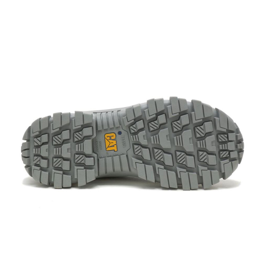 Slip Resistant Footwear Caterpillar Invader Steel Toe Damskie Szare | FLSTJ-3470