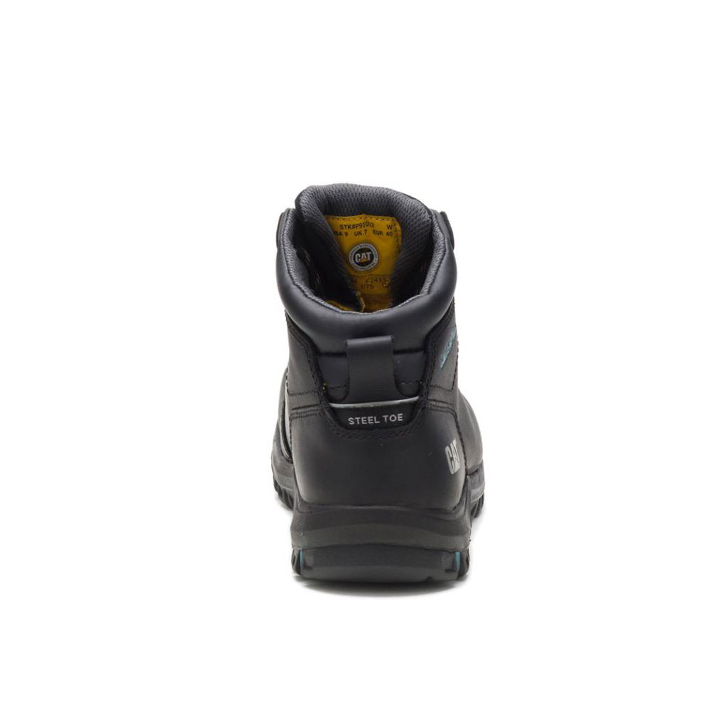 Slip Resistant Footwear Caterpillar Mae Steel Waterproof Damskie Czarne | UKMLE-1687