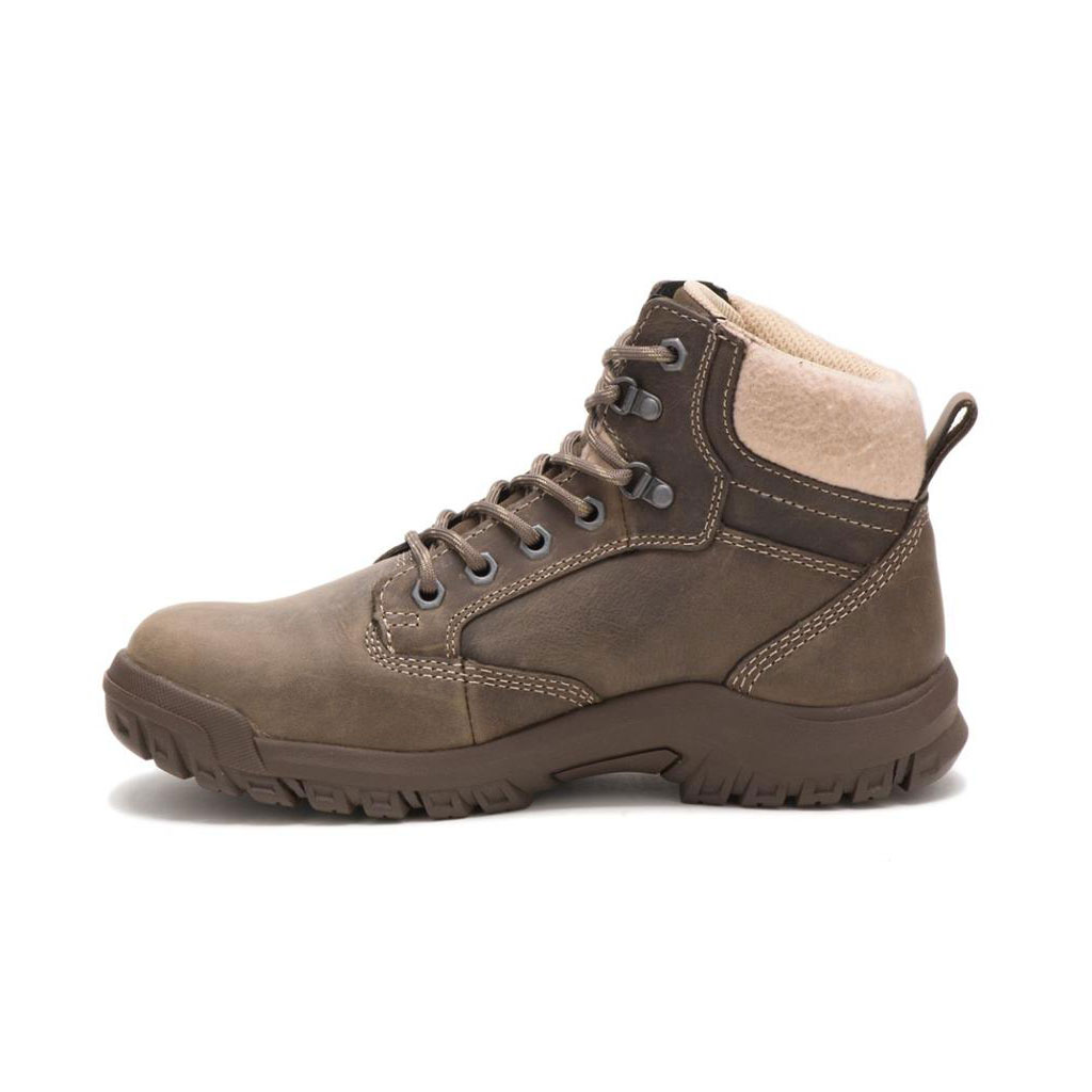 Slip Resistant Footwear Caterpillar Tess Steel Toe Damskie Ciemny Szare | OAUNY-7634