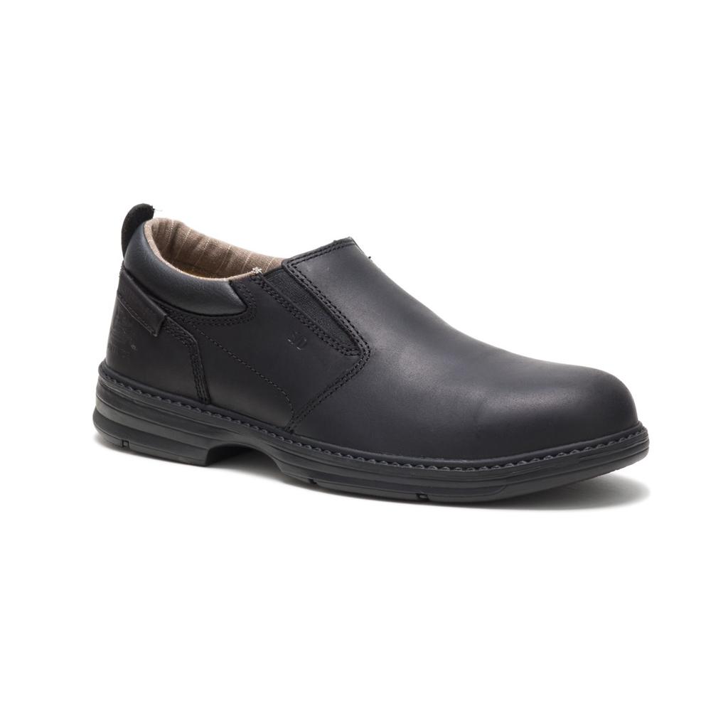 Steel Toe Shoes Caterpillar Conclude Steel Toe Męskie Czarne | NSITL-0316