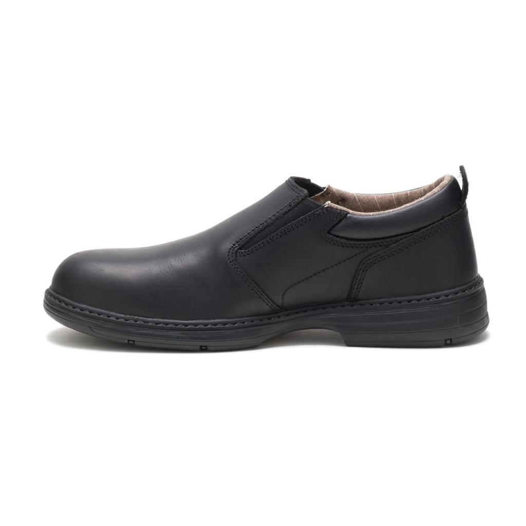 Steel Toe Shoes Caterpillar Conclude Steel Toe Męskie Czarne | NSITL-0316