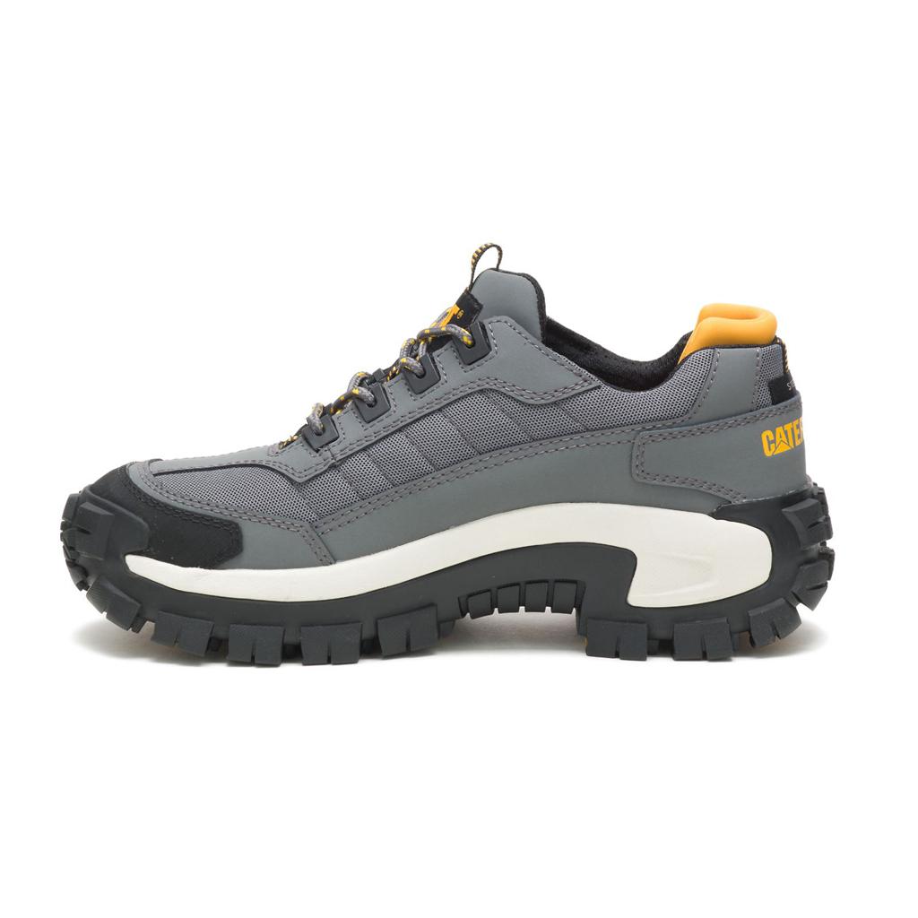 Steel Toe Shoes Caterpillar Invader Steel Toe Męskie Szare | DKPRW-4086