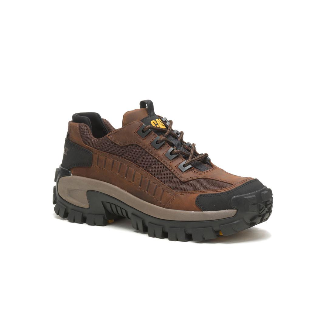 Steel Toe Shoes Caterpillar Invader Steel Toe Męskie Ciemny Brązowe | SPYTA-5127