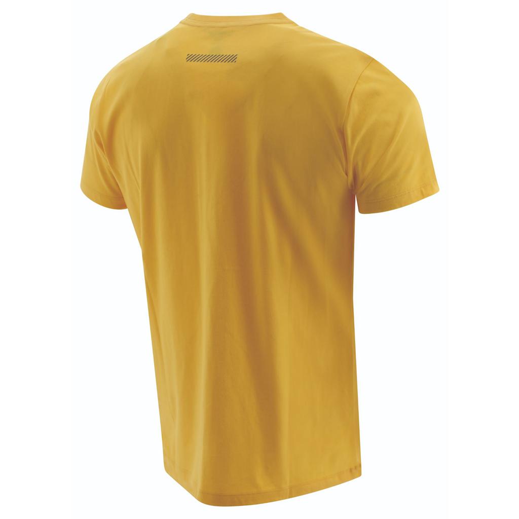 T-Shirts Caterpillar Robocze Hec Męskie Żółte | ZCMWJ-7965