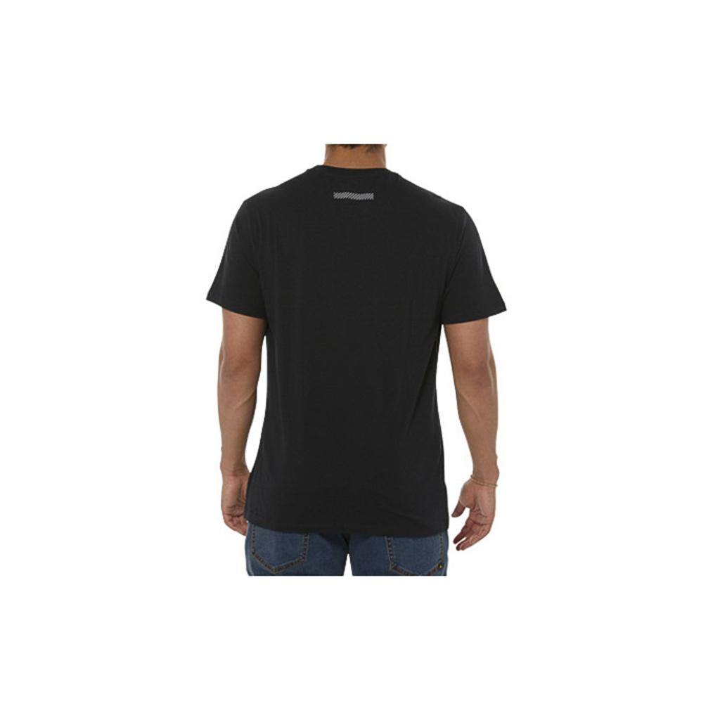 T-Shirts Caterpillar Robocze Logo Męskie Czarne | JQUES-6814