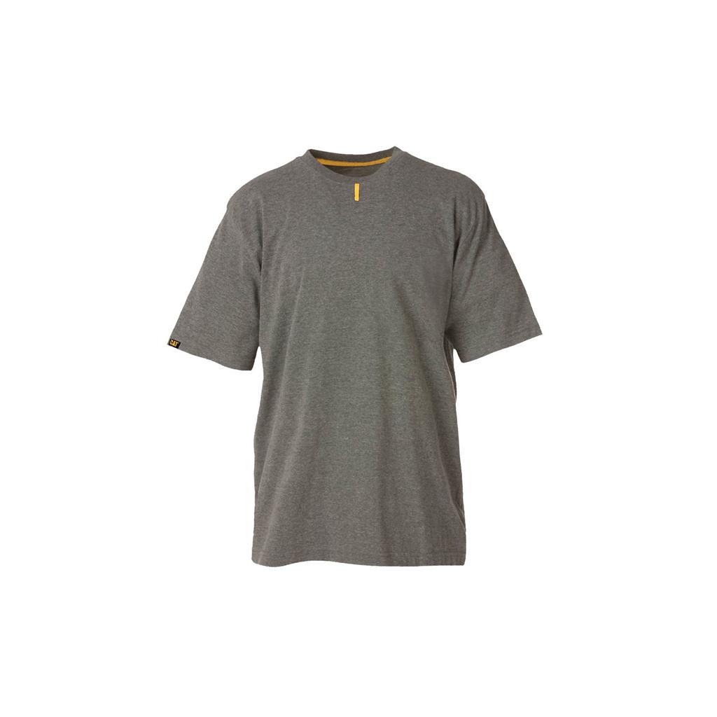 T-Shirts Caterpillar Trademark Pocket Męskie Ciemny Szare | YGDBC-6298