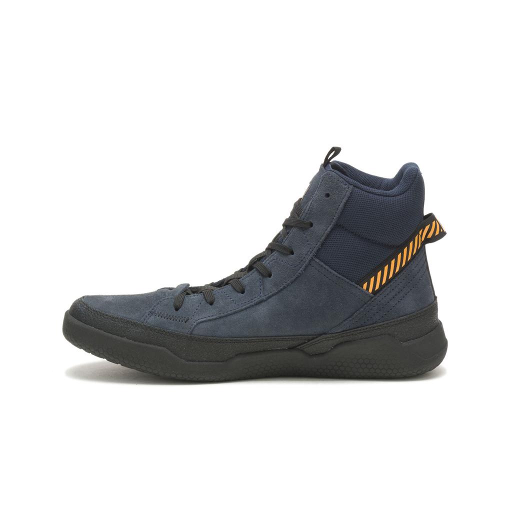 Trampki Caterpillar Code Hex Hi Utility Damskie Navy/Black | OEHNZ-6197