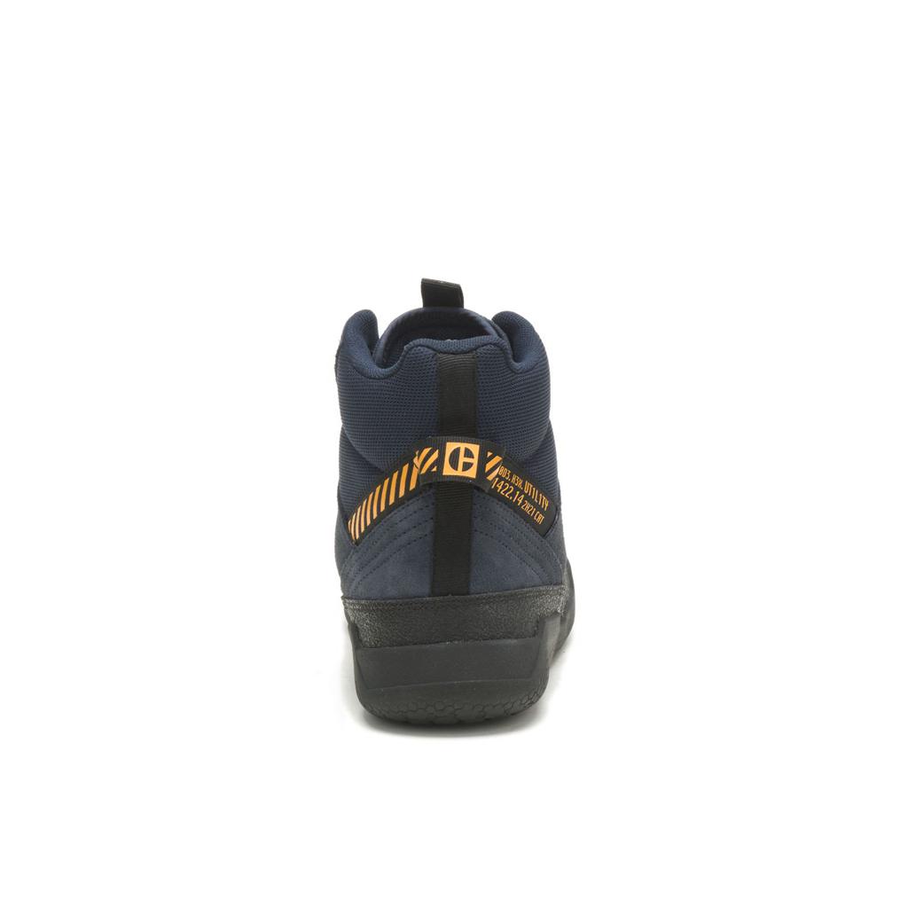 Trampki Caterpillar Code Hex Hi Utility Damskie Navy/Black | OEHNZ-6197