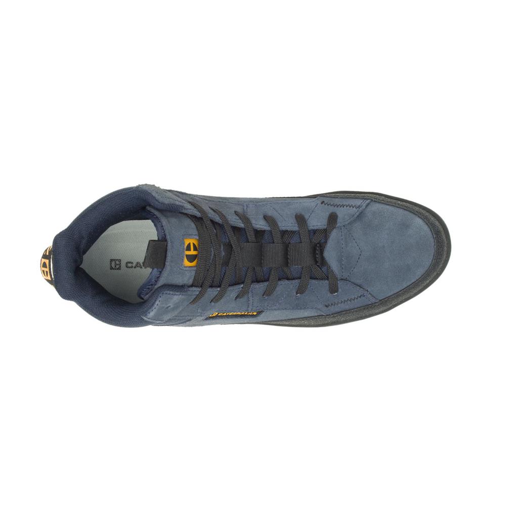 Trampki Caterpillar Code Hex Hi Utility Damskie Navy/Black | OEHNZ-6197