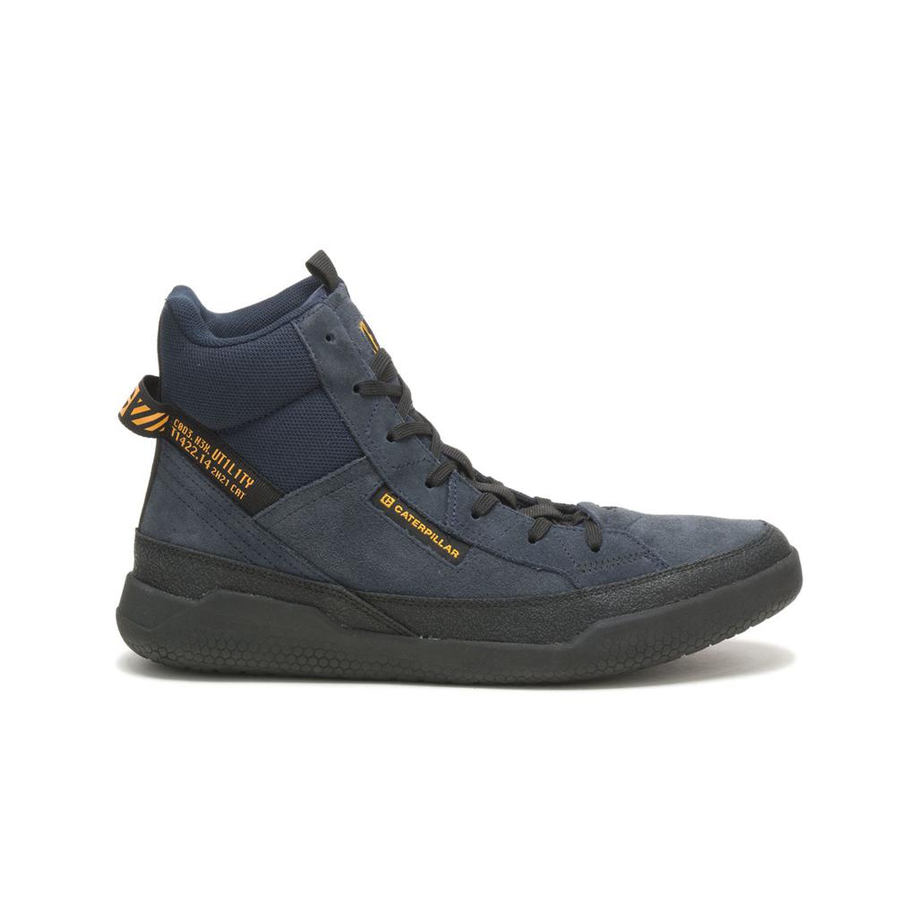 Trampki Caterpillar Code Hex Hi Utility Damskie Navy/Black | OEHNZ-6197