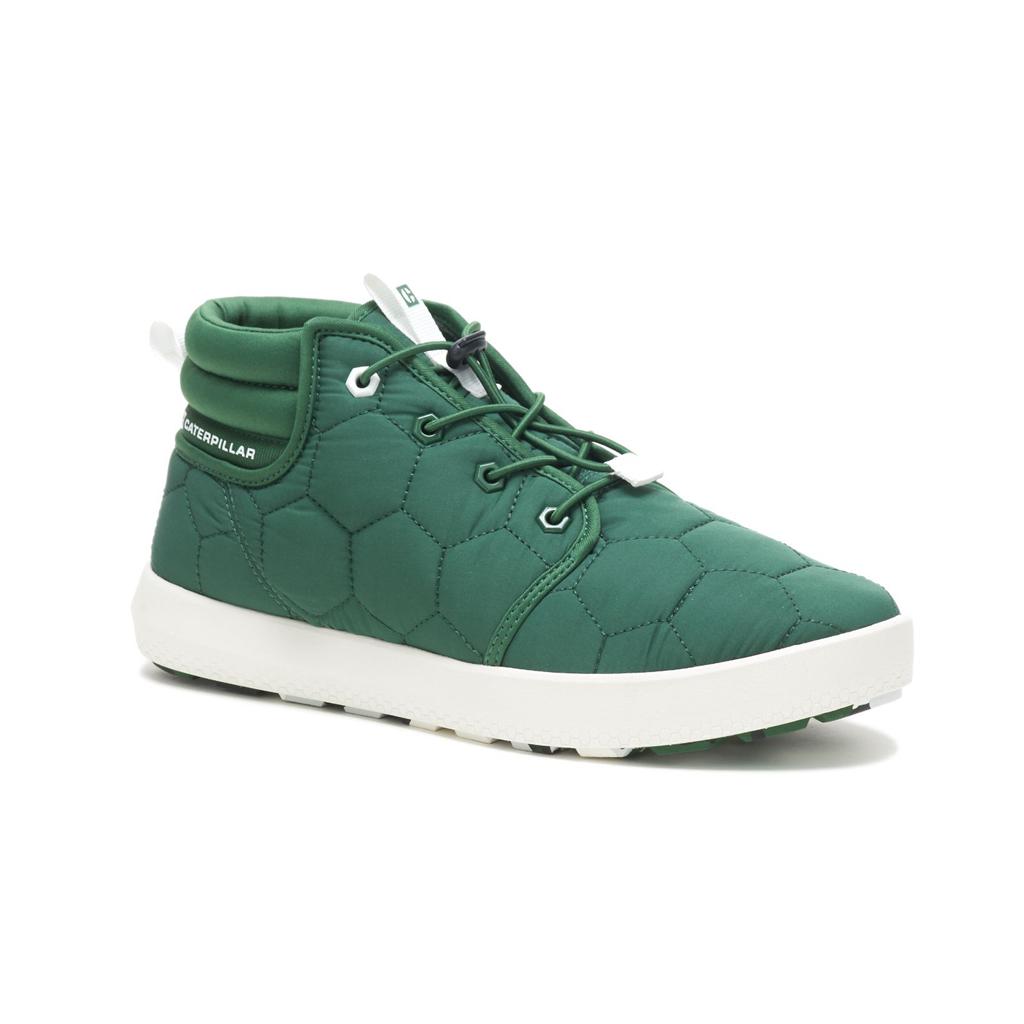 Trampki Caterpillar Code Scout Mid Damskie Zielone | SELQN-4852