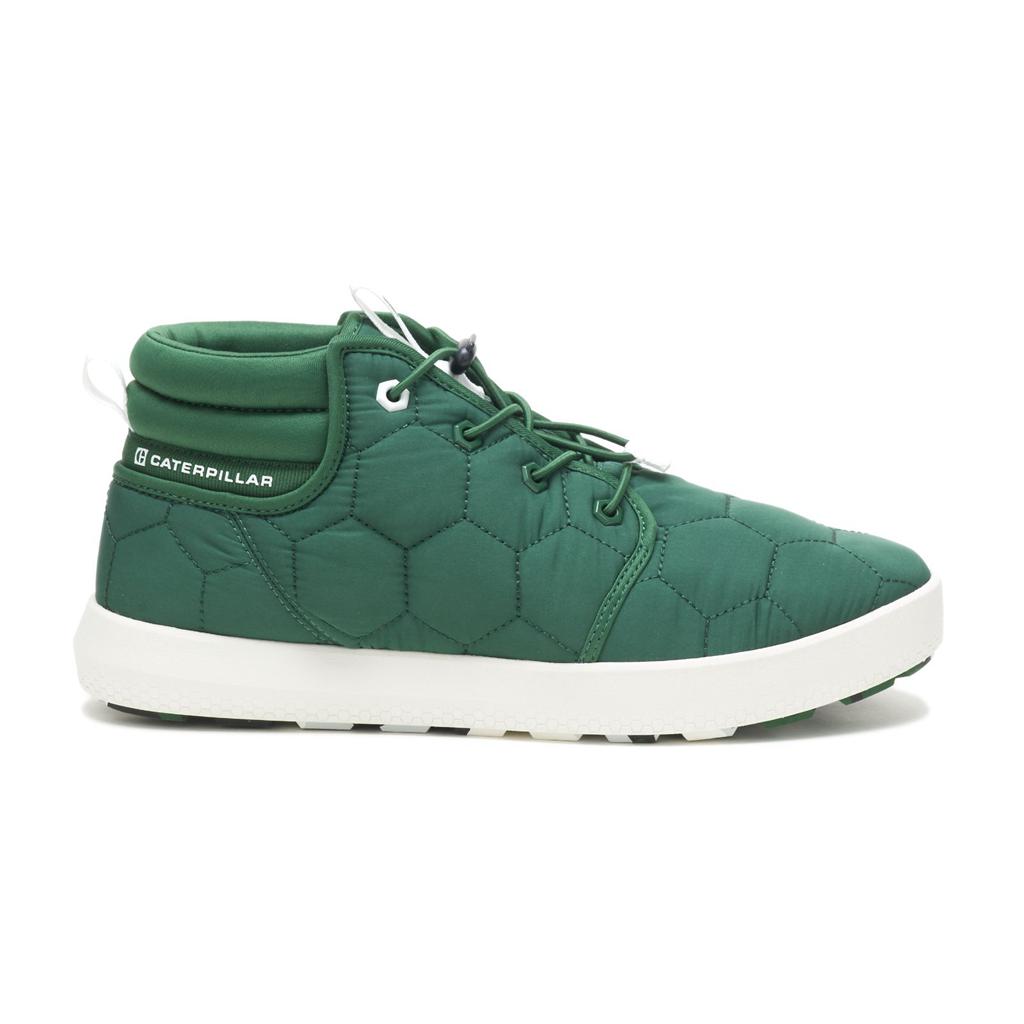 Trampki Caterpillar Code Scout Mid Damskie Zielone | SELQN-4852