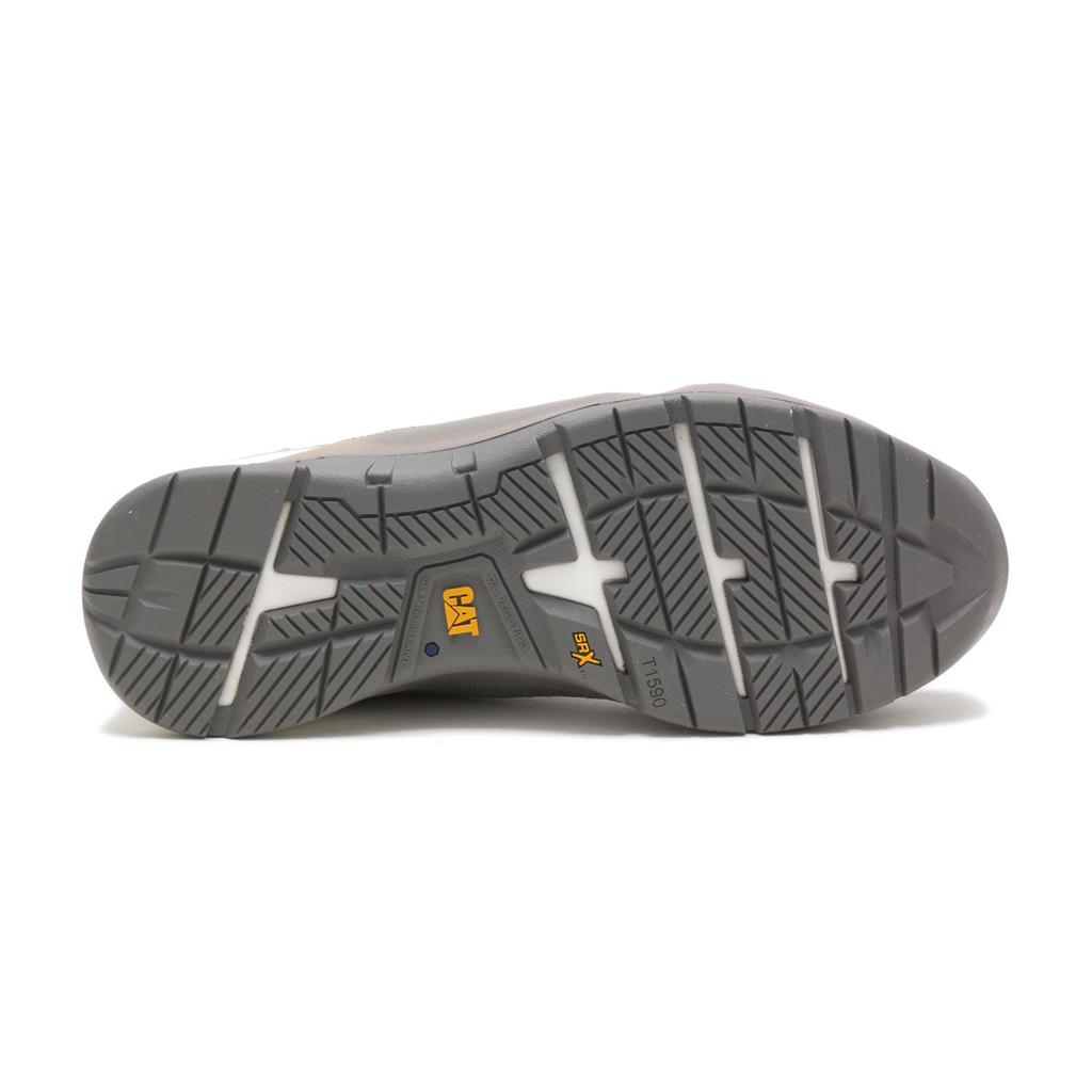 Trampki Caterpillar Sprint Tekstylne Alloy Toe Damskie Szare | BIVXA-6593