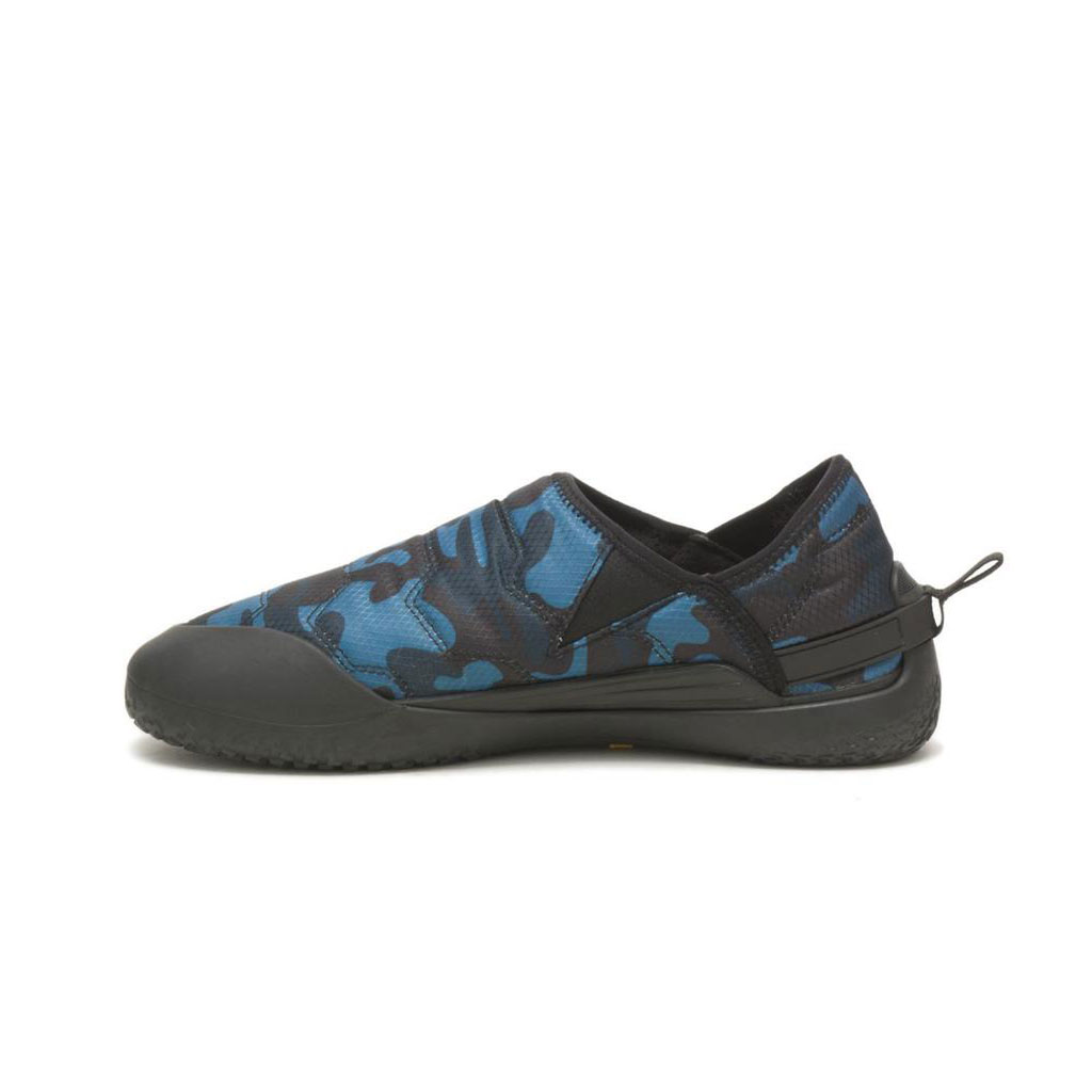 Wsuwane Caterpillar Crossover Damskie Niebieskie Camo | UKHYX-6148